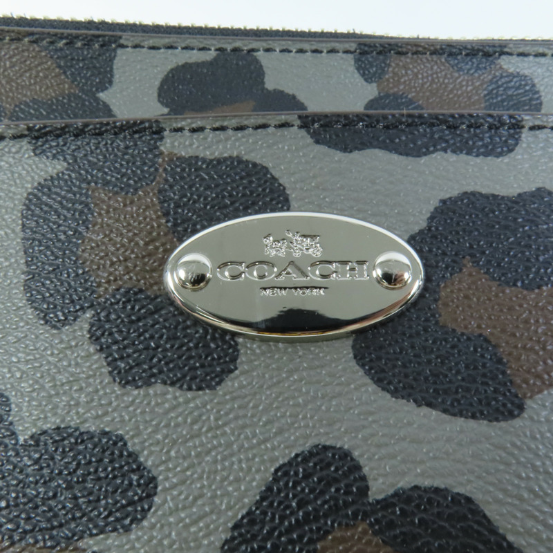 COACH 塗層帆布Shoulder Bag肩背袋-7