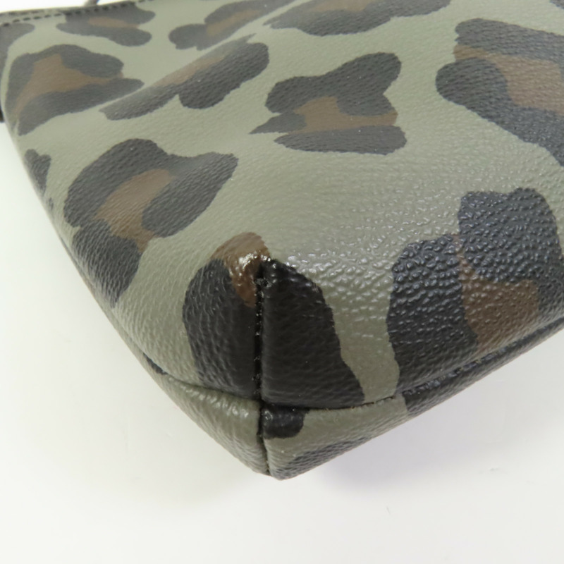 COACH 塗層帆布Shoulder Bag肩背袋-9