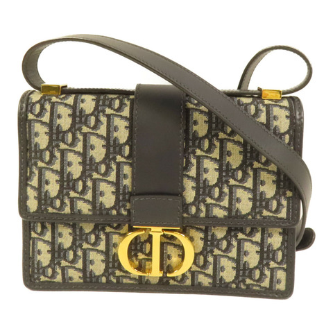 Dior 帆布30 Montaigne肩背袋