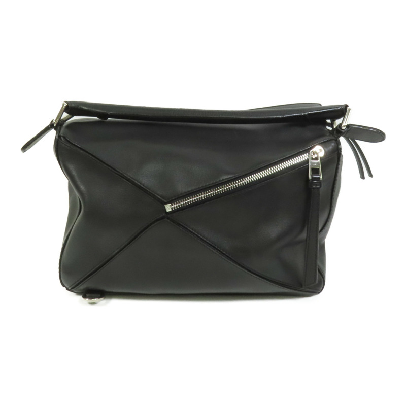 LOEWE 牛皮皮革Puzzle Medium手挽肩背兩用袋-1