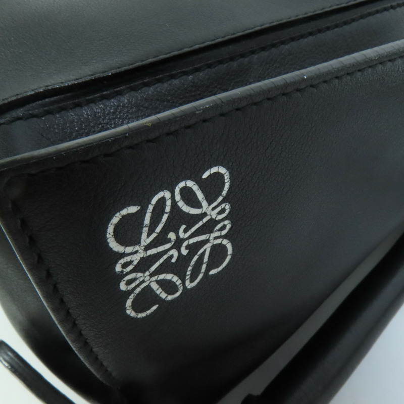 LOEWE 牛皮皮革Puzzle Medium手挽肩背兩用袋-6