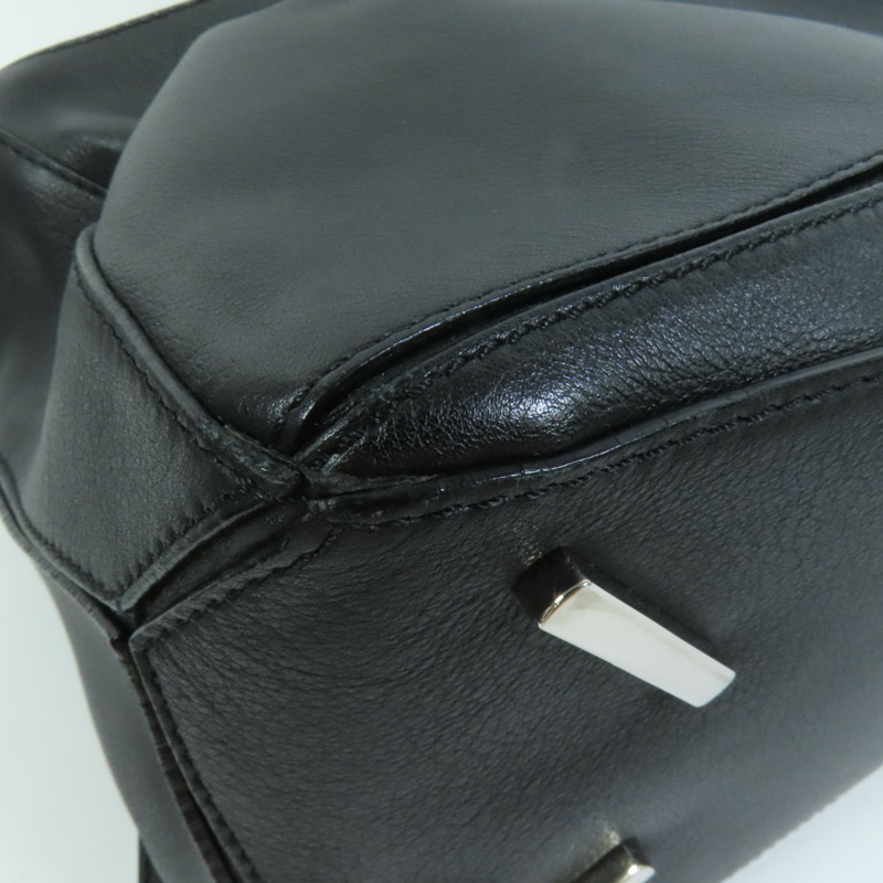 LOEWE 牛皮皮革Puzzle Medium手挽肩背兩用袋-11