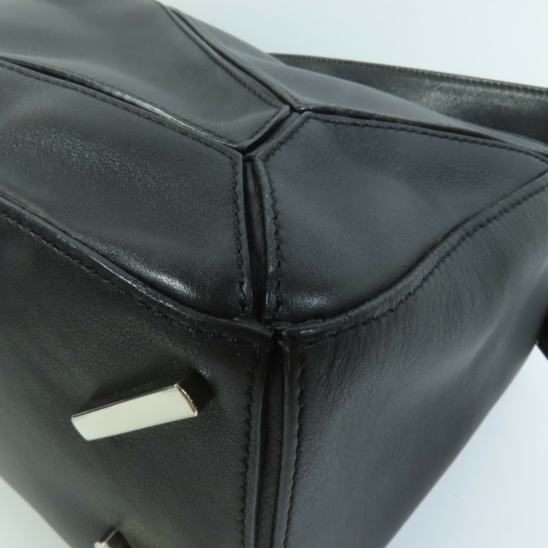 LOEWE 牛皮皮革Puzzle Medium手挽肩背兩用袋-13