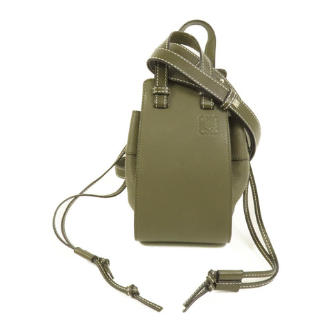 LOEWE 牛皮皮革Hammock Mini手挽肩背兩用袋