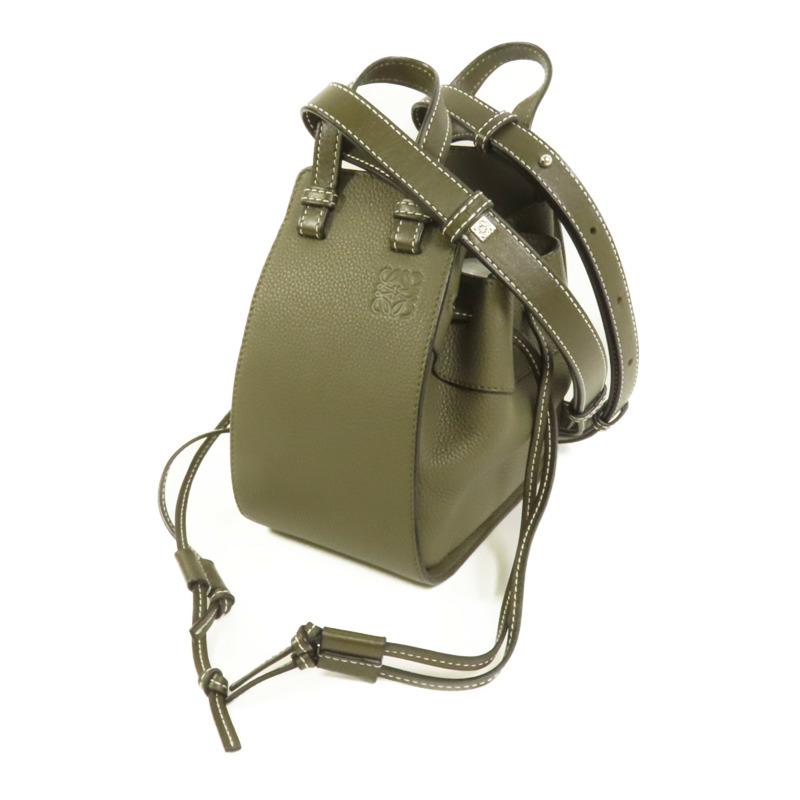 LOEWE 牛皮皮革Hammock Mini手挽肩背兩用袋-2
