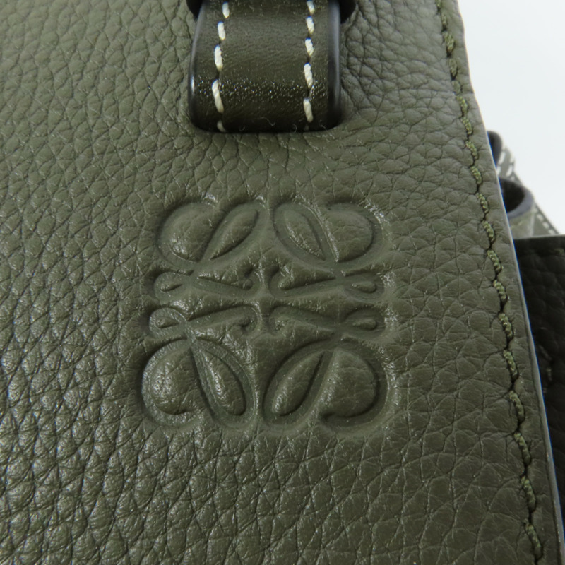 LOEWE 牛皮皮革Hammock Mini手挽肩背兩用袋-6