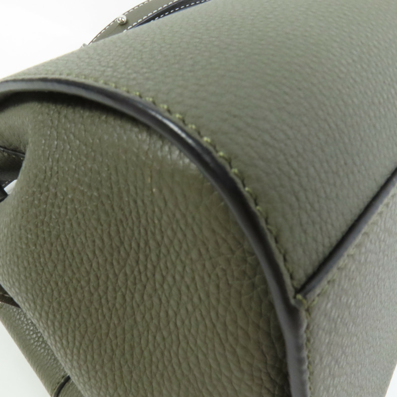 LOEWE 牛皮皮革Hammock Mini手挽肩背兩用袋-8