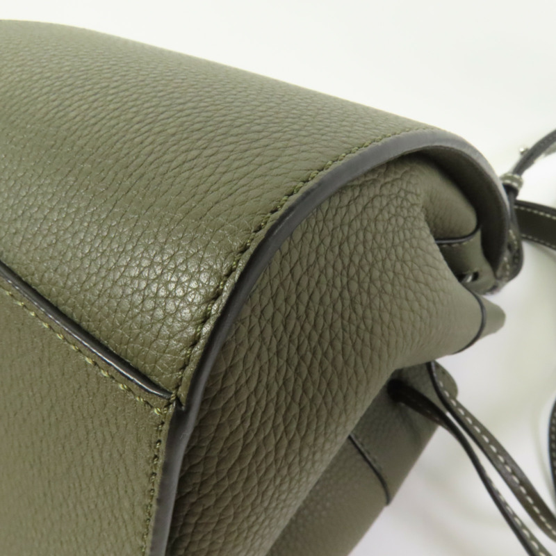 LOEWE 牛皮皮革Hammock Mini手挽肩背兩用袋-9