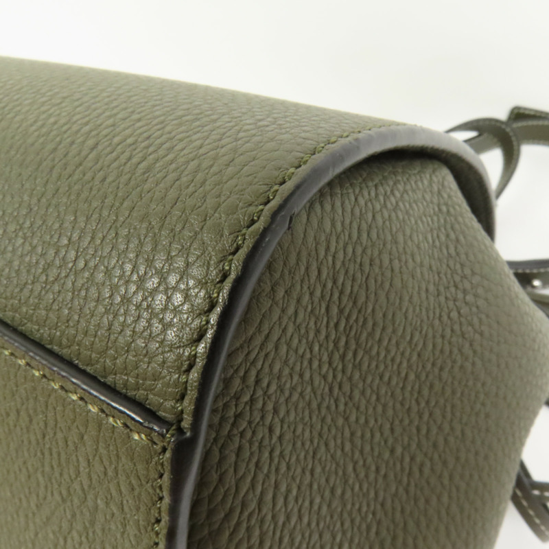 LOEWE 牛皮皮革Hammock Mini手挽肩背兩用袋-10