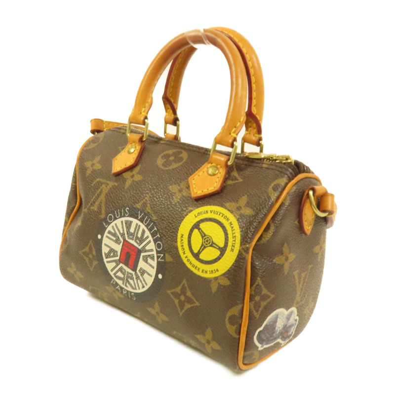 LOUIS VUITTON Monogram Nano Speedy手挽袋-2