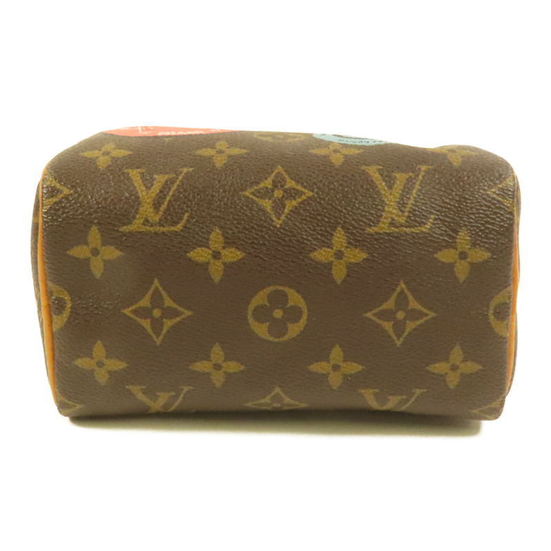 LOUIS VUITTON Monogram Nano Speedy手挽袋-3