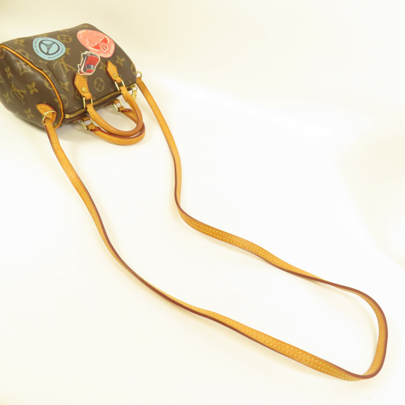 LOUIS VUITTON Monogram Nano Speedy手挽袋-4