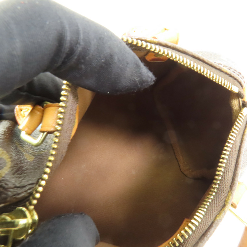 LOUIS VUITTON Monogram Nano Speedy手挽袋-6