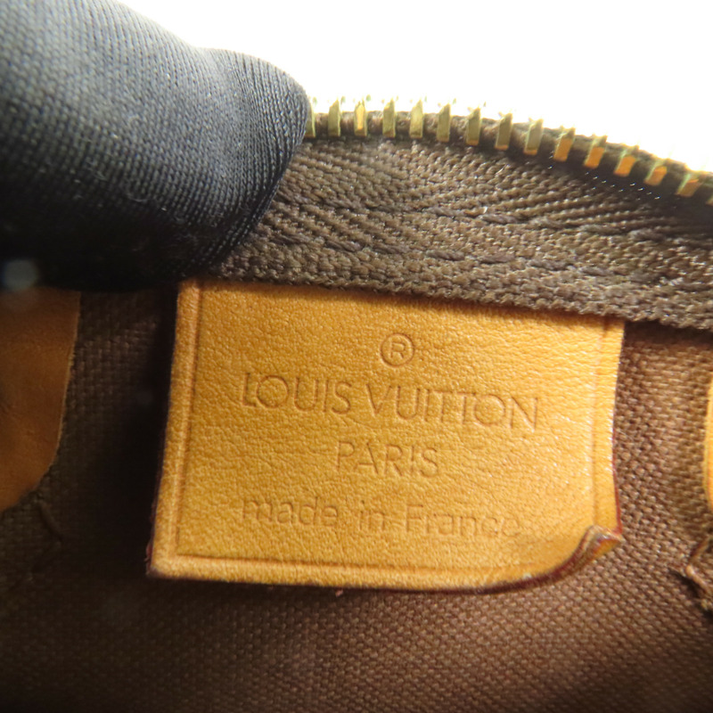 LOUIS VUITTON Monogram Nano Speedy手挽袋-7