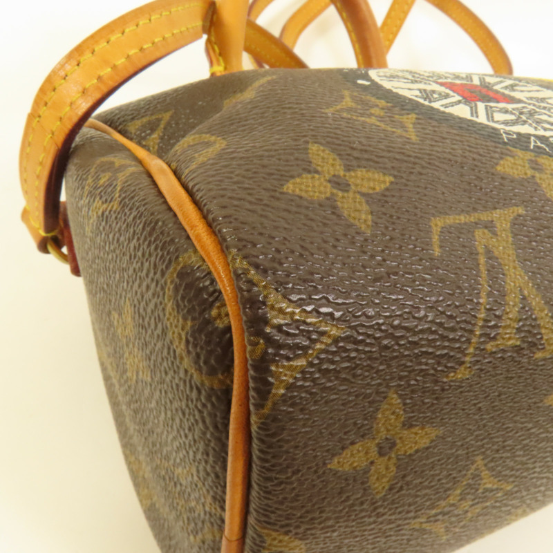 LOUIS VUITTON Monogram Nano Speedy手挽袋-10