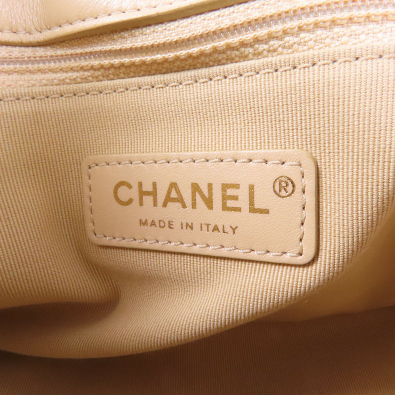 CHANEL 羊皮皮革Chain Shoulder Bag鏈帶肩背袋-7