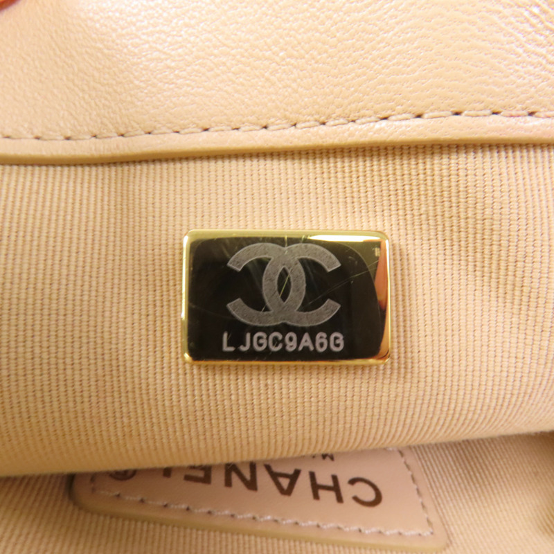 CHANEL 羊皮皮革Chain Shoulder Bag鏈帶肩背袋-8