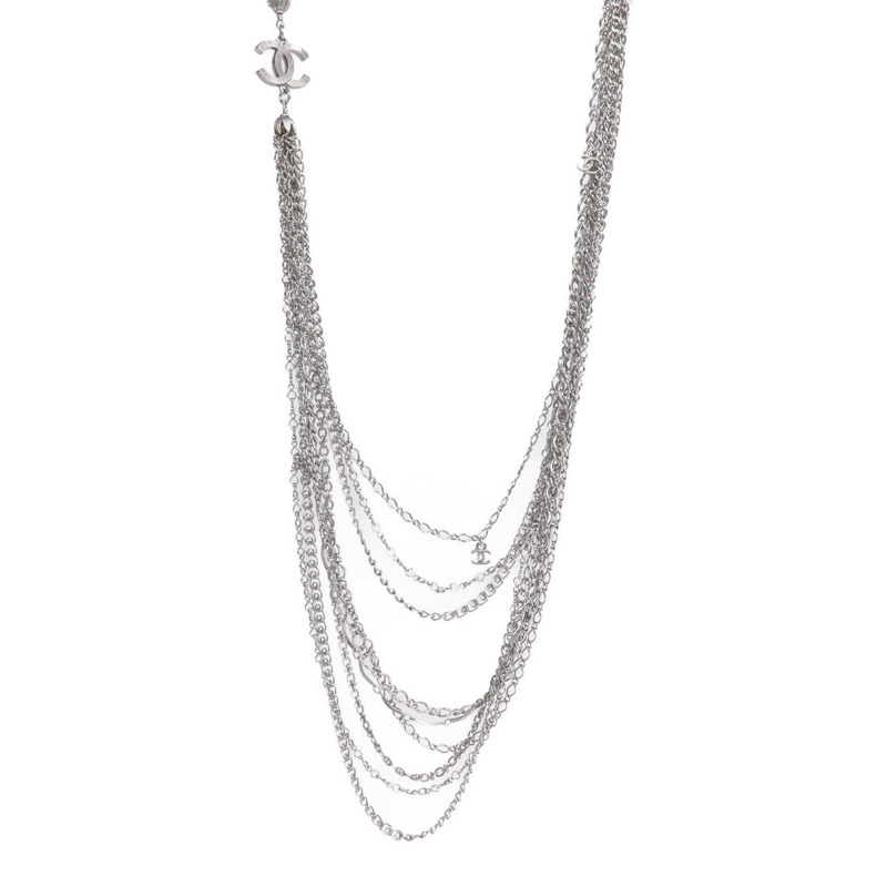 CHANEL 金屬Necklace項鍊-1