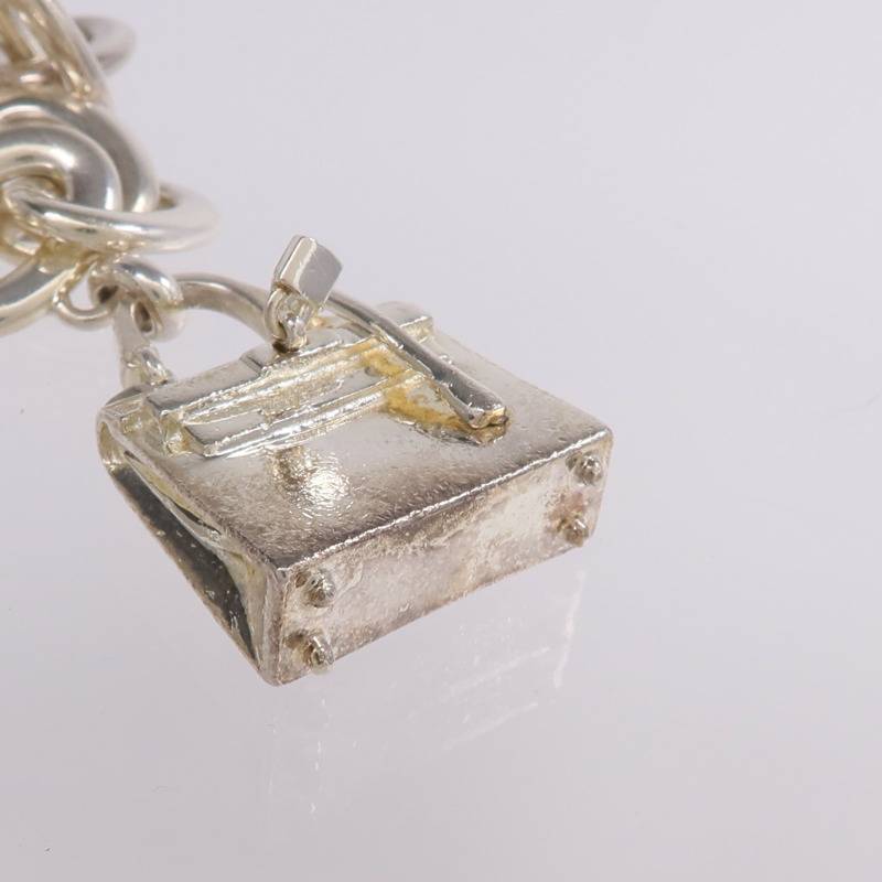 HERMES 925純銀Amulettes 4 Bags Bracelet手鏈-7