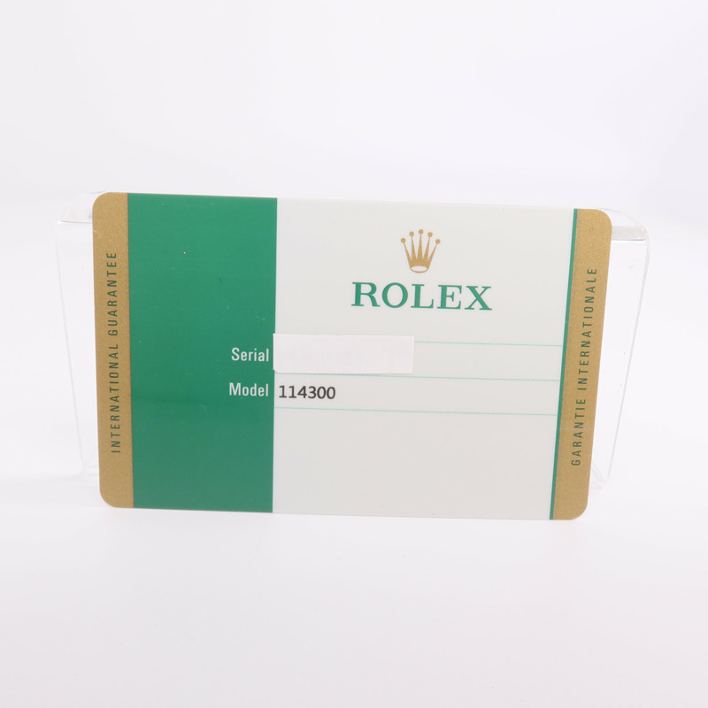 ROLEX Oyster Perpetual 114300-16