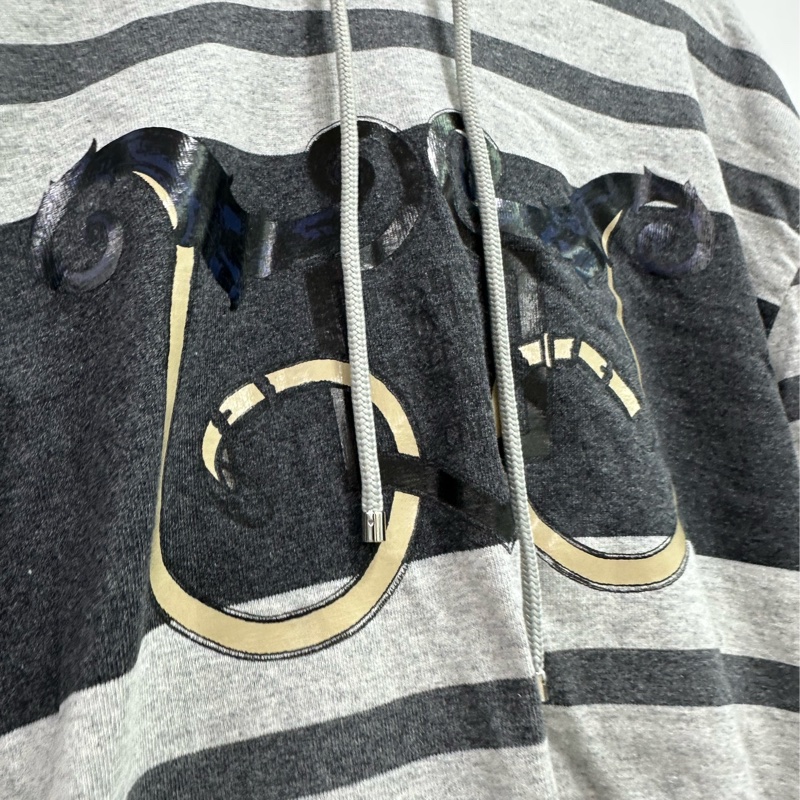 HERMES 愛馬仕 條紋連帽洋裝 34碼-5