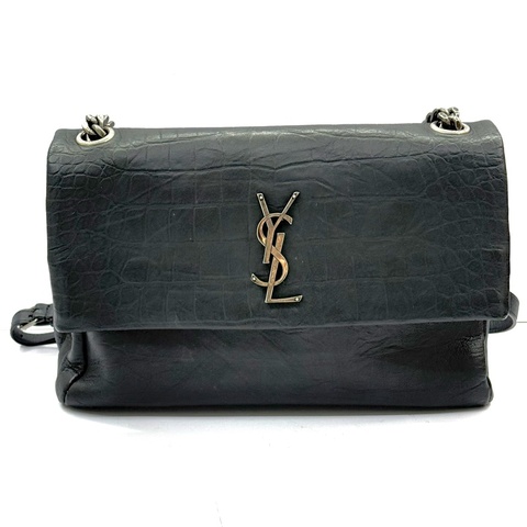 YSL 聖羅蘭 黑色WEST HOLLYWOOD斜背包 620663