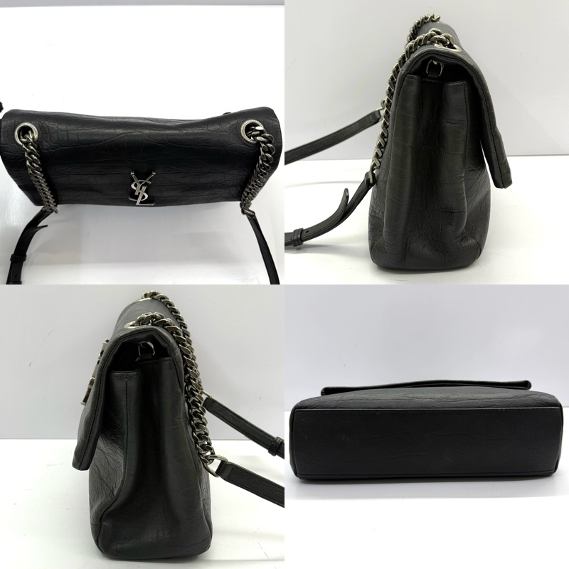 YSL 聖羅蘭 黑色WEST HOLLYWOOD斜背包 620663-3