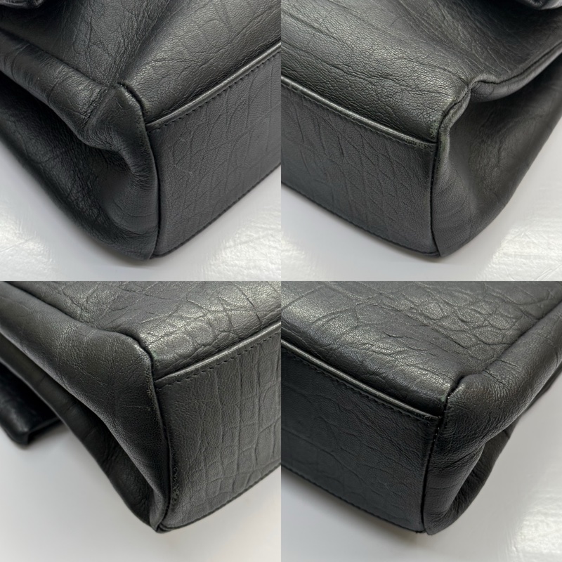 YSL 聖羅蘭 黑色WEST HOLLYWOOD斜背包 620663-4