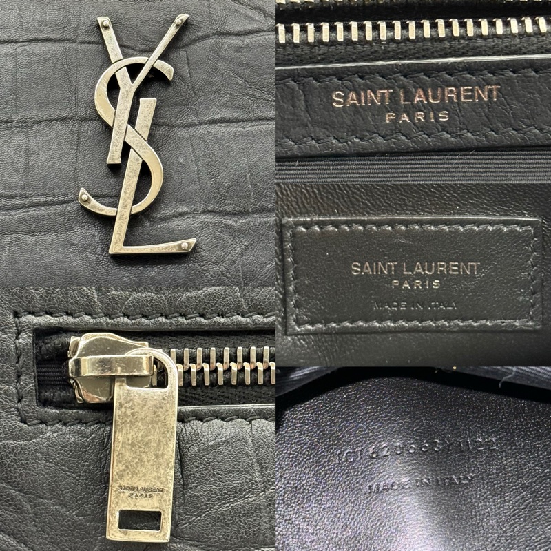 YSL 聖羅蘭 黑色WEST HOLLYWOOD斜背包 620663-7