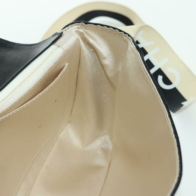 【日本直送】香奈兒 Choco Bar 單肩包，羊皮材質，黑色，金色雙C標誌，正品編號 yk20209SAV-18