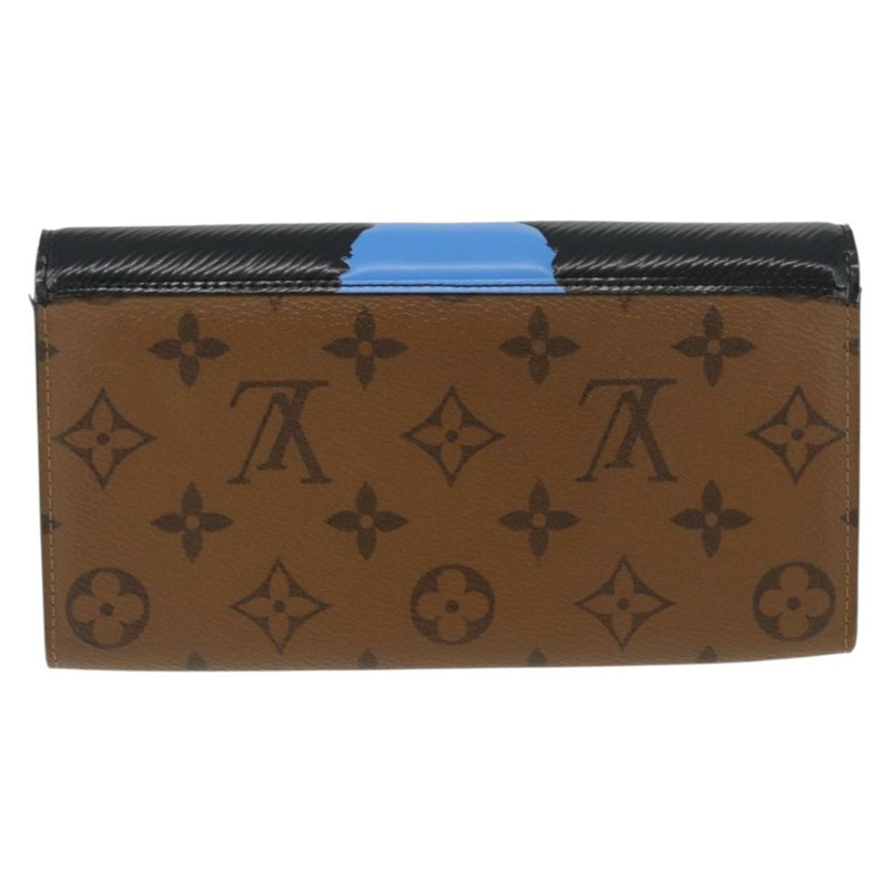 【日本直送】路易威登 Monogram Reverse Portefeuille Sarah 皮夾 M67255 LV Auth INZ120V-1