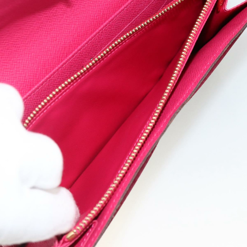 【日本直送】路易威登 (LOUIS VUITTON) 多色 Portefeiulle Sarah 錢包 黑色 M60668 LV Auth YKZ969V-9