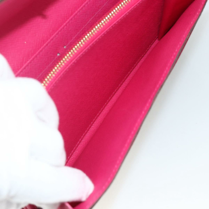 【日本直送】路易威登 (LOUIS VUITTON) 多色 Portefeiulle Sarah 錢包 黑色 M60668 LV Auth YKZ969V-19