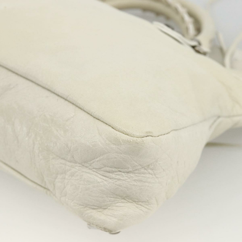 【日本直送】BALENCIAGA The First 手提包 皮革 2way 白色 103208 正品 YKZ859SAM-15