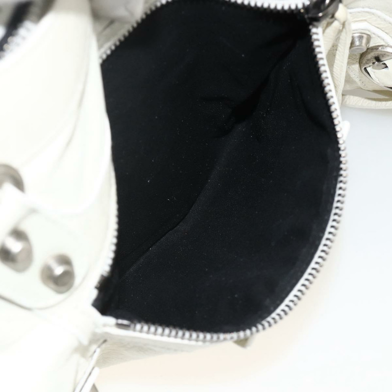 【日本直送】BALENCIAGA The First 手提包 皮革 2way 白色 103208 正品 YKZ859SAM-23