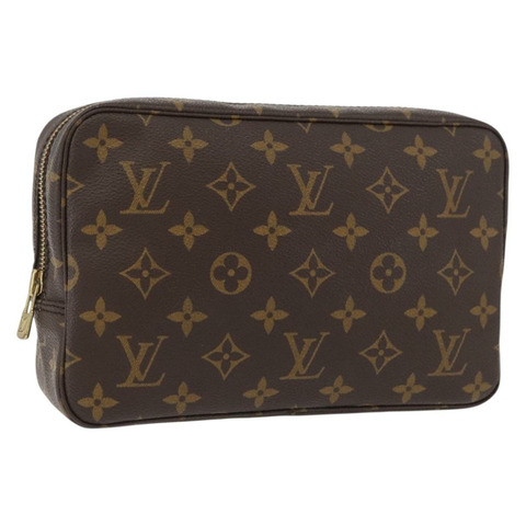 路易威登 Monogram Trousse Toilette 23 手拿包 M47524 LV Auth YKZ1051A
