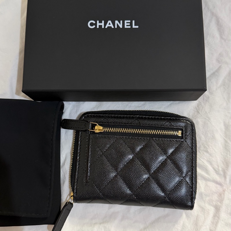 Chanel拉鏈皮夾-1