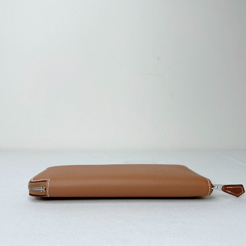 HERMES 全新Silk'In老虎絲巾長夾-8