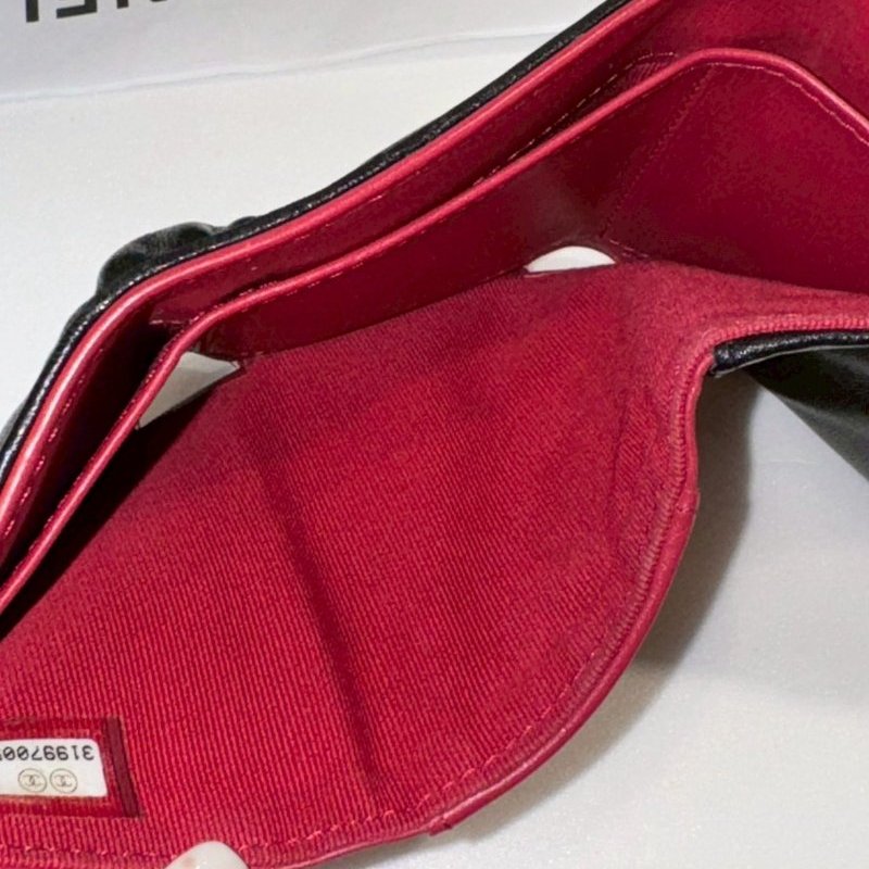 CHANEL 19系列 三折短夾/皮夾 87成新-12