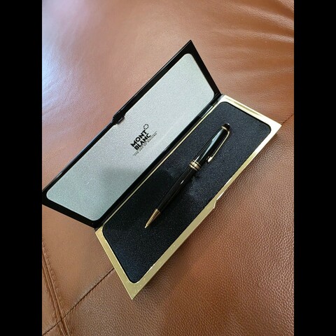 極稀有真品Montblanc Meisterstück Pix 萬寶龍機械自動鉛筆 0.5mm 附盒