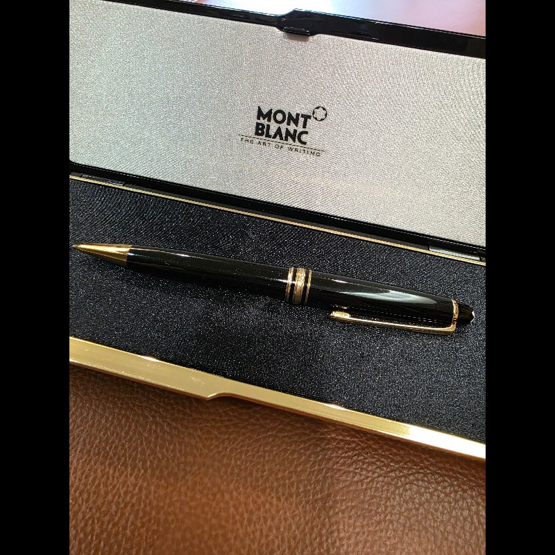 極稀有真品Montblanc Meisterstück Pix 萬寶龍機械自動鉛筆 0.5mm 附盒-5