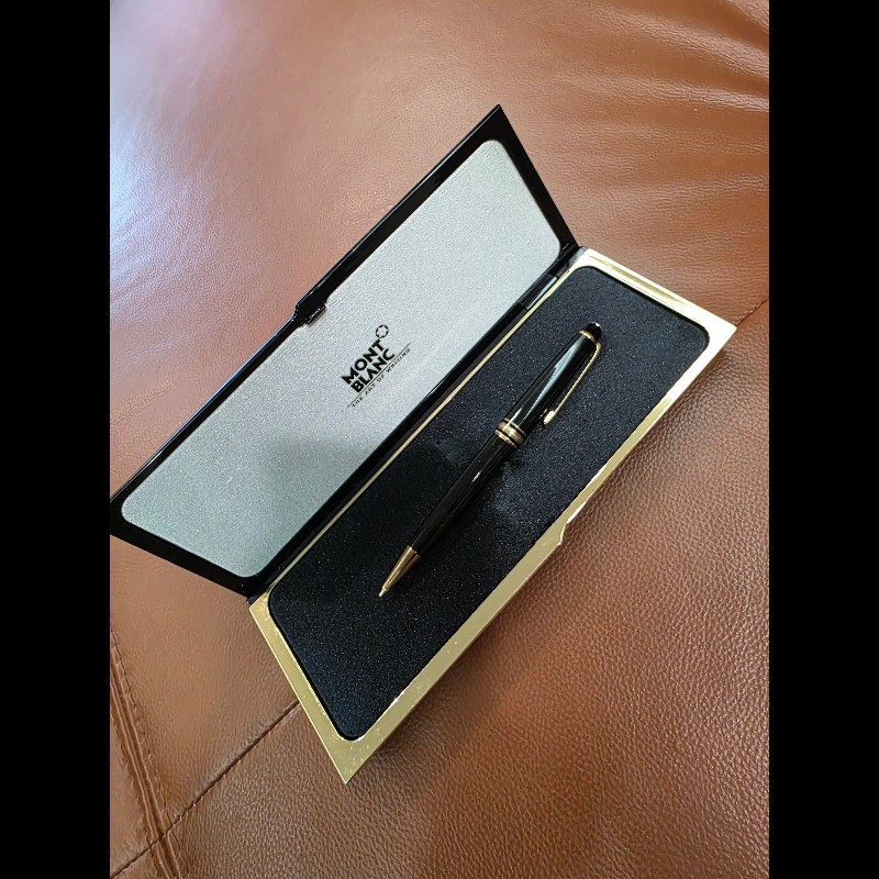 極稀有真品Montblanc Meisterstück Pix 萬寶龍機械自動鉛筆 0.5mm 附盒-6