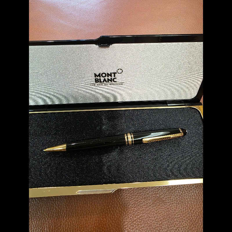 極稀有真品Montblanc Meisterstück Pix 萬寶龍機械自動鉛筆 0.5mm 附盒-9