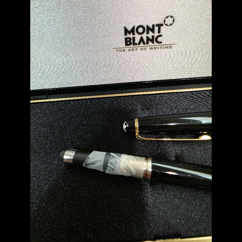 極稀有真品Montblanc Meisterstück Pix 萬寶龍機械自動鉛筆 0.5mm 附盒-13