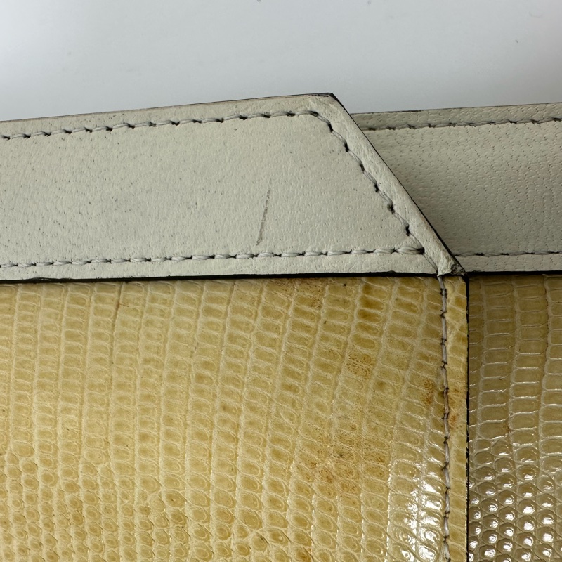 【赫蒂國際精品】YSL 聖羅蘭 經典復古蜥蜴皮 單肩包 vintage-19