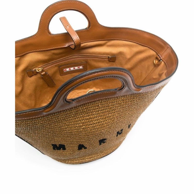 Marni 女士 TROPICALIA 小號單肩包均碼碼小號、40cm*21cm*27cm-3