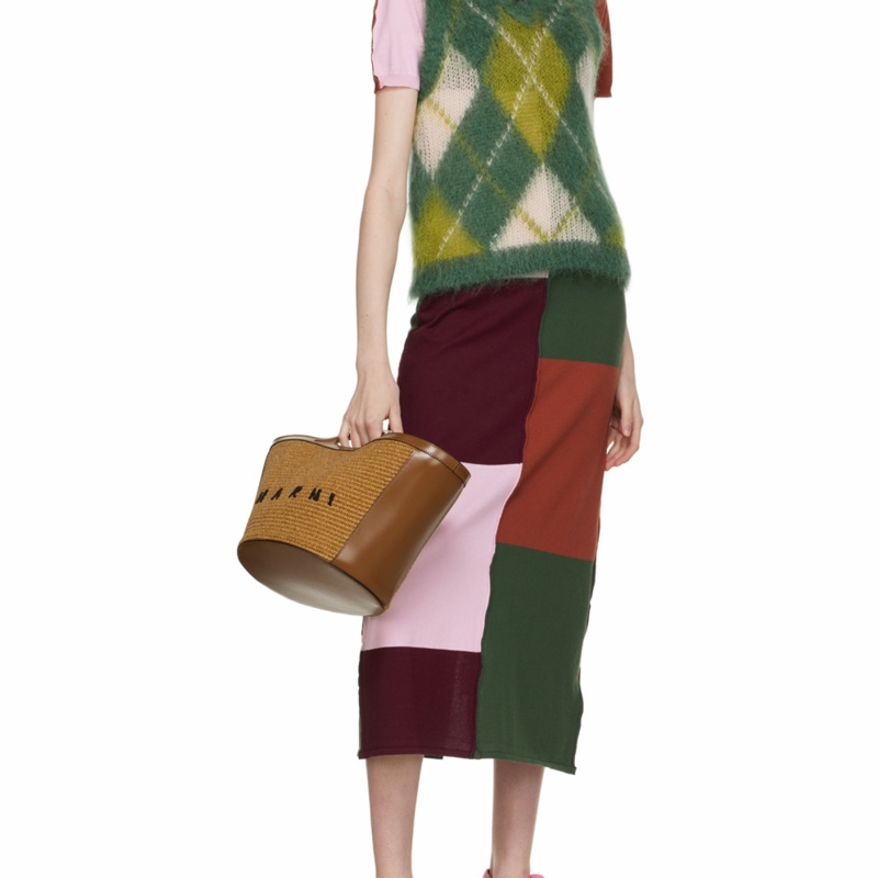 Marni 女士 TROPICALIA 小號單肩包均碼碼小號、40cm*21cm*27cm-4