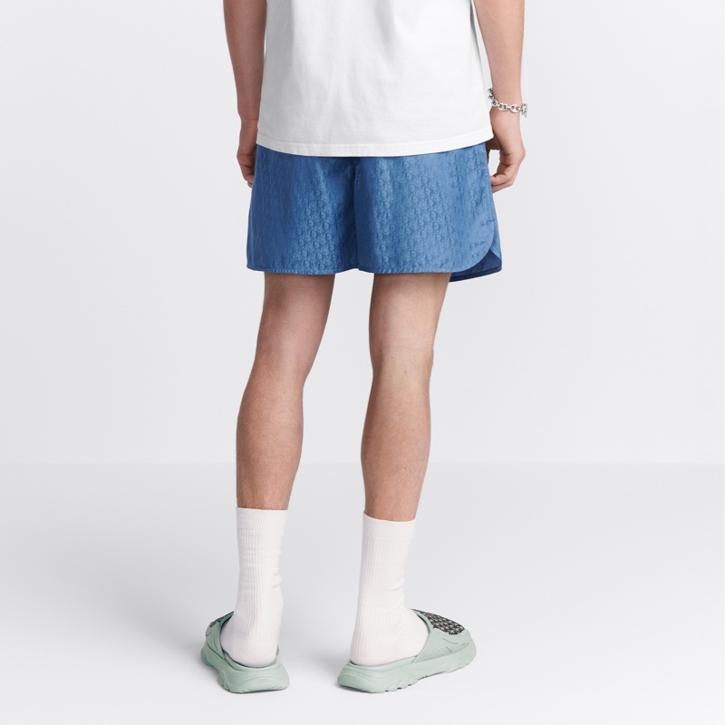 Dior 男士 Oblique 短褲S L碼-4