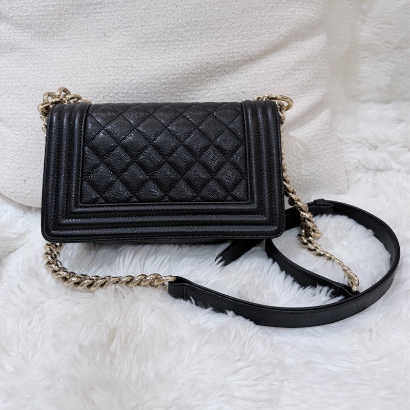 Chanel/ Le Boy Mini/ 黑金-2