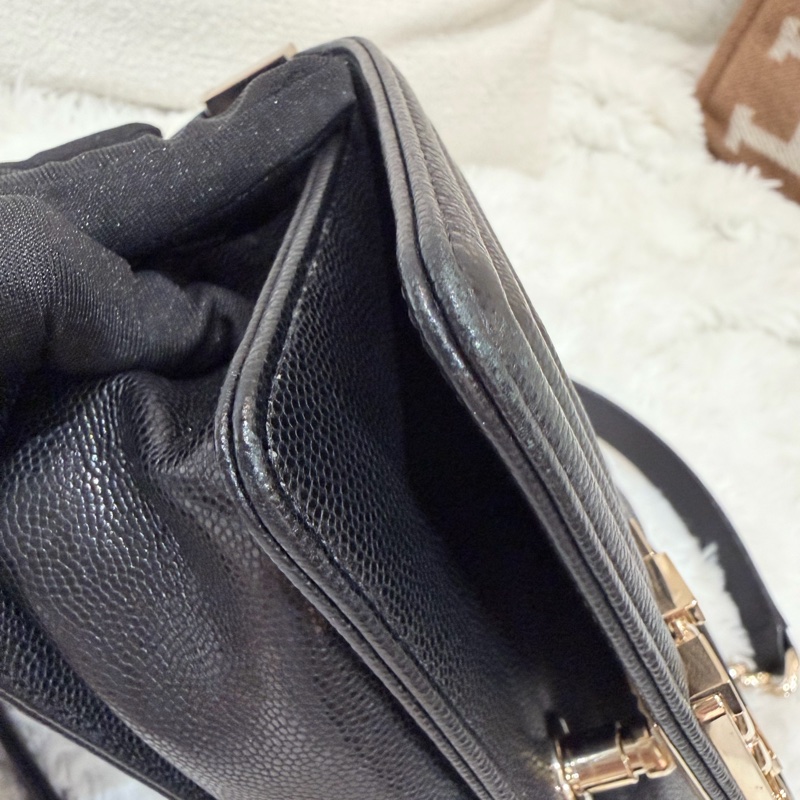 Chanel/ Le Boy Mini/ 黑金-6